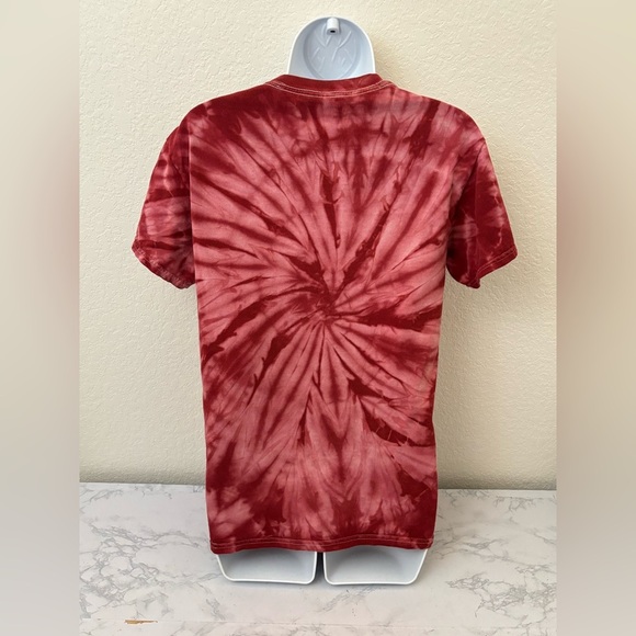 New Orleans Bourbon Street T-Shirt Womens S Red Short Sleeve Pullover Tie Dye​ - Picture 3 of 4